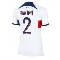 Stroje piłkarskie Paris Saint-Germain Achraf Hakimi #2 Koszulka Wyjazdowej dla damskie 2023-24 Krótki Rękaw